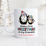 'First Christmas As My Grandma' Personalised Mug, thumbnail 1 of 2