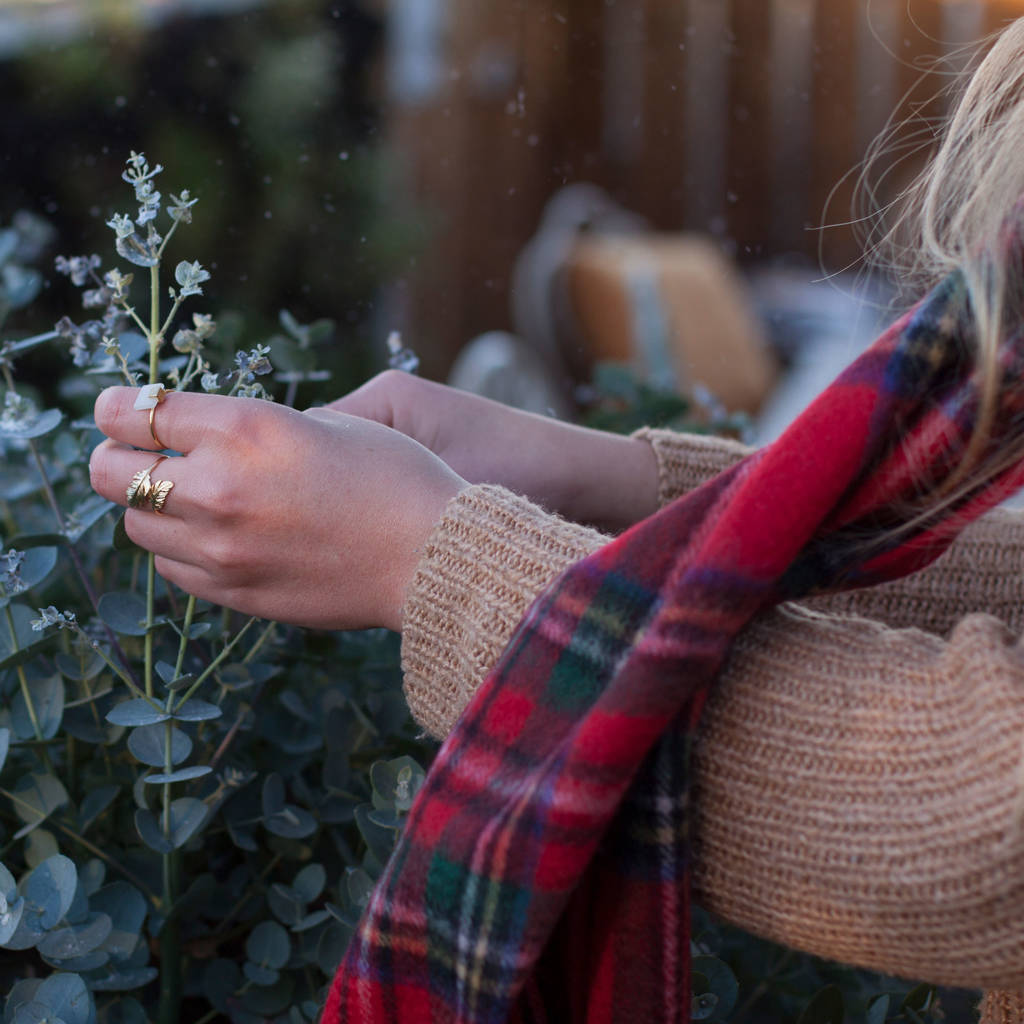 personalised lambswool tartan scarves by the tartan blanket co