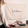 Personalised Name Linen Banner, thumbnail 1 of 2
