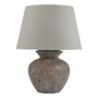 63cm Natural Stone Antiqued Buffet Table Lamp Light, thumbnail 1 of 5