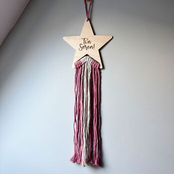 Ti'n Seren Macrame Wall Hanging, 4 of 5