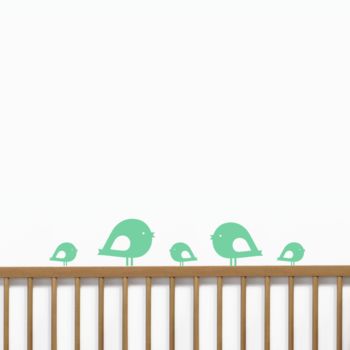 Bird Family Wall Stickers, 3 of 8