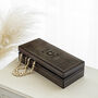 Lavenham Large Brass Inlayed Jewellery Box, thumbnail 3 of 6