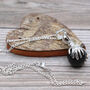 Black Agate Healing Hands Necklace, thumbnail 4 of 7