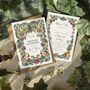 Vintage Floral Wedding Invitation Suite, thumbnail 9 of 12