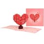 Pop Up 3D Love Heart Tree Card, thumbnail 4 of 4
