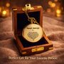 Personalised The Navigator Pocket Watch With Wooden Box Or Leather Case, thumbnail 10 of 12