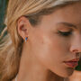 Serpenti Kyanite Sterling Silver Stud Earrings, thumbnail 3 of 11