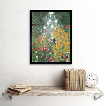 Gustav Klimt Flower Garden 1907 Old Master Art Print, 2 of 3