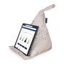 Bean Bag Cushion Tablet Stand In Cherry Blossom, thumbnail 1 of 6