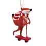 Fox On A Scooter Felt Hanging Decoration, thumbnail 2 of 3