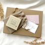 Personalised Box Slider Bracelet Rose Gold Dinky Star, thumbnail 7 of 8