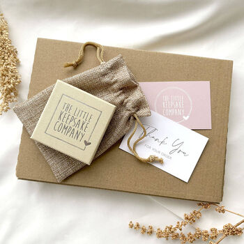 Personalised Box Slider Bracelet Rose Gold Dinky Star, 7 of 8