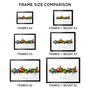St Albans Skyline Cityscape Art Print, thumbnail 5 of 12