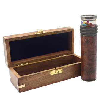 Liquid Kaleidoscope With Wooden Box, 6 of 9