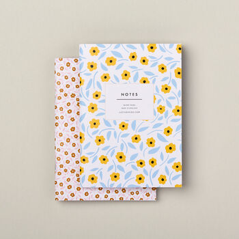 A6 Bright Floral Notebook Set, 6 of 8