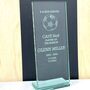 Personalised Tall Glass Award Trophy, thumbnail 1 of 3