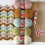 Zig Zag Crochet Blanket Kit With Everything Included, thumbnail 2 of 9