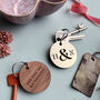 Couples Ampersand Pair Of Keyrings, thumbnail 2 of 6