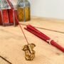 Mini Brass Ganesha Incense Stick Holder, thumbnail 4 of 10