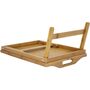 Foldable Serving Bamboo Bed Tray Table, thumbnail 7 of 7