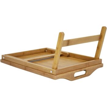 Foldable Serving Bamboo Bed Tray Table, 7 of 7