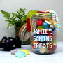 'Gaming Treats' Personalised Retro Sweets Jar, thumbnail 1 of 5