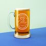 Personalised Giant Two Pint 'Happy Birthday' Tankard, thumbnail 1 of 3