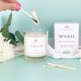 Spa Day Eucalyptus Scented Luxury Soy Wax Candle Gift, thumbnail 2 of 3