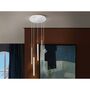 Integrated LED Five Light Cluster Drop Ceiling Pendant, thumbnail 1 of 2