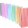 Tall Striped Paper Party Bags, thumbnail 3 of 5