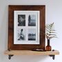 Reclaimed Wooden Four Aperture Photo Frame, thumbnail 5 of 6