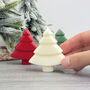 Mini Christmas Tree Candle Festive Table Decor, thumbnail 6 of 11