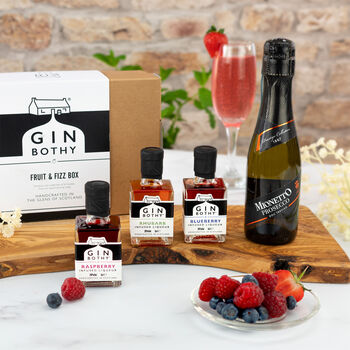 Fruit And Fizz Gin Box Gift Set, 2 of 3