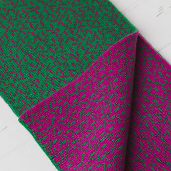 Scatter Lambswool Reversible Scarf, 11 of 12