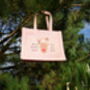 Christmas Rudolf Reindeer Jute Gift Bags, thumbnail 2 of 4