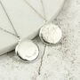 70th Or 80th Birthday Farthing Floral Locket Necklace, thumbnail 2 of 8