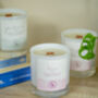 'Love' A Soft, Floral Scented Candle, thumbnail 2 of 3