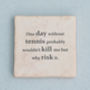 Set Of Four Ceramic Famous Tennis Quotes Coasters, thumbnail 6 of 8