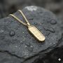 Personalised Custom Tag Pendant Necklace, thumbnail 2 of 4