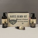 Gentleman's Personalised Beard Grooming Kit By British And Bespoke ...