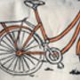 Amsterdam Bike Tote Personalised Shopper Bag, thumbnail 3 of 12