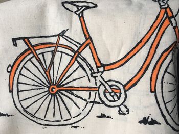 Amsterdam Bike Tote Personalised Shopper Bag, 3 of 12