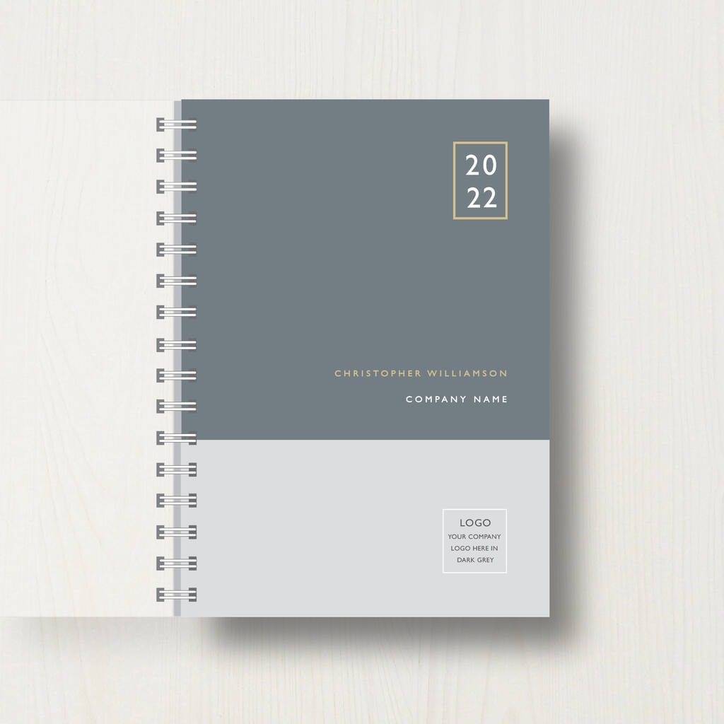 Personalised 2022 Diary For Businesses With Logo, 1 of 11