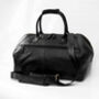 Woman's Small Leather Travel Holdall Bag, thumbnail 2 of 12