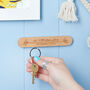 Personalised Family Address Magnetic Key Holder, thumbnail 1 of 4