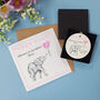 Personalised New Baby Elephant Gift Set, thumbnail 1 of 9