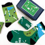 Personalised Men's Golf Socks In A Box, thumbnail 5 of 11