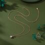 Sterling Silver Cz Bubble Pendant Necklace, thumbnail 5 of 12