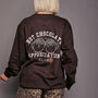 Hot Chocolate Appreciation Society Sweatshirt, thumbnail 3 of 5